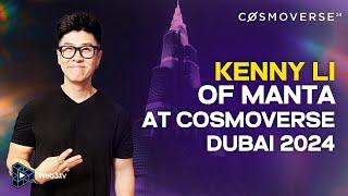 Kenny Li, Co Founder & COO at Manta Network at Cosmoverse Dubai 2024 | Day 2