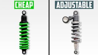 Basic vs Adjustable Motorcycle Shock | What’s The Difference?