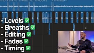 DON’T SKIP THIS STEP! Editing and tidying vocals BEFORE mixing