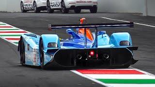 2004 Zytek 04S LMP1 ex Jota Sport: Raw V8 Sound at Mugello Circuit!