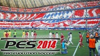 PES 2014 - Gameplay - FC Bayern München vs. Manchester United [HD] [Xbox 360]