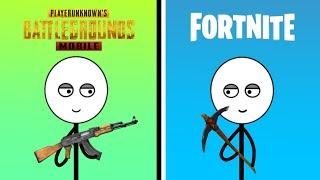 Pubg Mobile Vs Fortnite Mobile