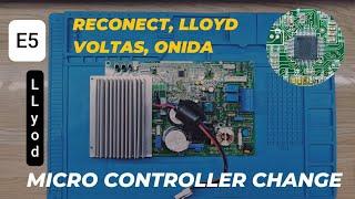 E5 ERROR | COMMUNICATION ERROR | ONIDA, RECONECT, LLYOD, VOLTAS, INVERTER AC