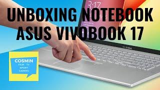 Unboxing Notebook ASUS Vivobook 17.3'' M712DA-AU100 AMD Ryzen 5-3500U