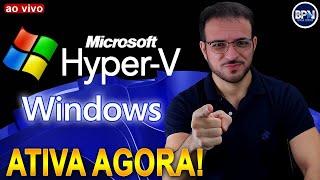 Como BAIXAR e ATIVAR o Hyper-V - A MÁQUINA VIRTUAL Nativa do Windows!