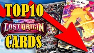 TOP 10 most valuable Pokemon cards from Lost Origin