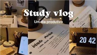 STUDY VLOG | hábitos que mudaram meus estudos + anotações, motivação