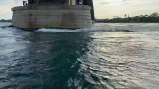 Niagara River under Peace Bridge flow rate