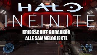 Halo Infinite Sammelobjekte  - Alle 3 Sammelobjekt Fundorte - Kriegschiff Gbraakon