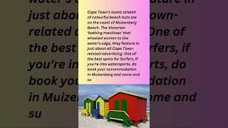 10 Historical Landmarks in the South Africa, 3.Muizenberg’s beach huts,#shortsvideo2024#