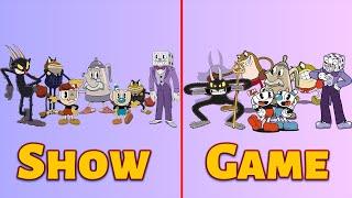 The Cuphead Show: Game VS Show (Comparison)