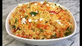 Идеальный Гарнир Кус-Кус с Овощами и Брынзой Вкусно Просто и Быстро!!! / Couscous