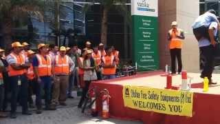 Fire Drill Evacuation at Google Hyd. By usha fire equipments