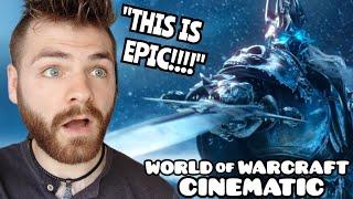 REACTING to Wrath of the Lich King | Burning Crusade | World of Warcraft Cinematic Trailer REACTION