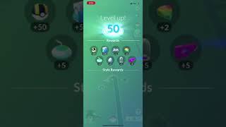 Hitting Level 50 In Pokémon Go!