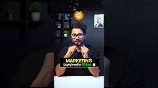 Understand Marketing in 30 Seconds #shorts #mangeshshinde