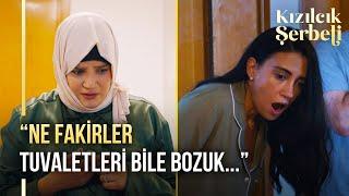 Nilay, Nursemaların tuvaletini bozuyor! | Kızılcık Şerbeti 31. Bölüm