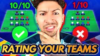 RATING YOUR EURO 2024 FANTASY TEAMS! | Fixing The Best/Worst Teams For Matchday 1