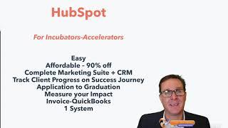 HubSpot - optimized to run your business incuabator - business accelerator program.