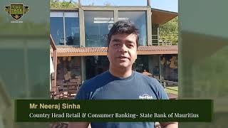 Watch Mr. Neeraj Sinha, Country Head, State Bank of Mauritius talk about his experience at D.A.T.A.