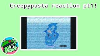 (TW: S**CIDE MENTIONED AT 1:07) creepypasta reaction pt1: petunia.wmv reaction