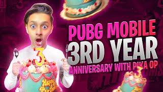 Pubg mobile 3rd year anniversary with | Pika Op |