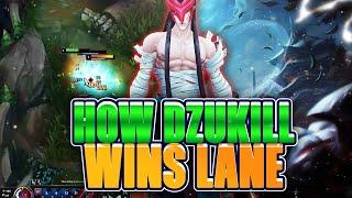 How DZUKILL Wins Lane Every League of Legends Game With Yone!