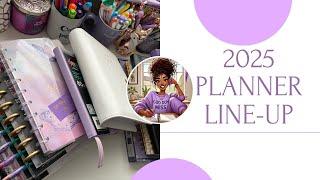 My 2025 Planner Lineup | Here's to Staying Organized & Inspired! | Catch-All, On The Go, Budget etc.