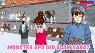 ADA RUMAH HOROR DI GAME SAKURA SCHOOL SIMULATOR RUMAH HOROR CAT GOLDER MONSTER !!!