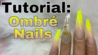 Simple Spring Nails | Easy Ombre Nail tutorial | How to encapsulate nail art