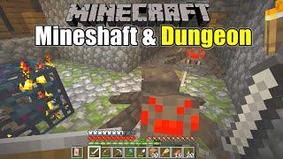 Minecraft Survival - Plundering a Mineshaft & Dungeon (Survive & Thrive 2024) - Ep 11