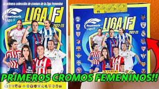 LOS PRIMEROS CROMOS de FÚTBOL FEMENINO !! FINETWORK LIGA F 2022-23 *CAJA COMPLETA*