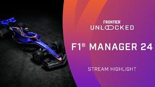 F1® Manager 24 | Create A Team Showcase - Frontier Unlocked Stream Highlight