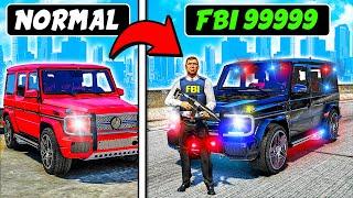 Upgrading Cars to FBI Cars in GTA 5! But someone wasn't happy...