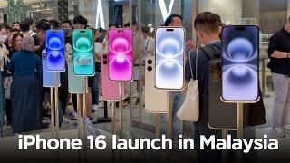 iPhone 16 launch day (Malaysia) Apple The Exchange TRX | smashpop