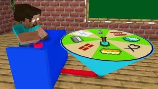 Monster School : Magic Spin - Funny Minecraft Animation