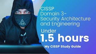 CISSP Training - Domain 3 - Security Architecture and Engineering - Under 1.5 hours