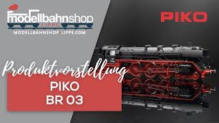 PIKO | BR 03 | Spur H0 | Dampflok | Epoche IV