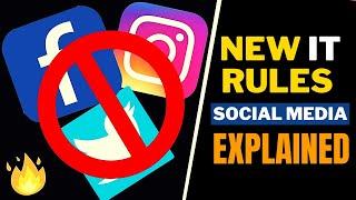 Social Media Ban in India | New IT Rules Explained | #Shorts