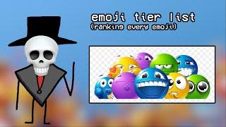lowest quality video ever about emoji tier list