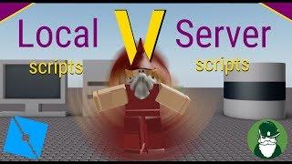 What are Local and Server Scripts? - Roblox Scripting Tutorial