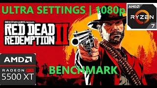 RX 5500 XT 8GB | Red Dead Redemption 2 - ULTRA | FXAA | 1080p