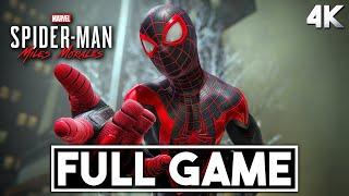 SPIDER-MAN MILES MORALES Gameplay Walkthrough FULL GAME (4K 60FPS) - No Commentary