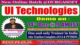 UI Technologies Online Training in DURGASOFT