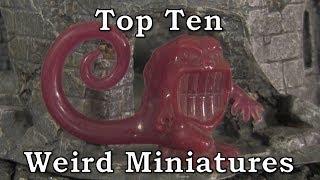 Top 10 Weirdest  Miniatures I found at the Goodwill Thrift Store