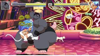 (M.U.G.E.N Request) Lardo Rat vs Felicia [Rematch]