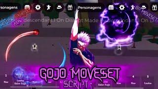 *NEW* GOJO MANGA MOVESET SCRIPT | HOLLOW PURPLE | BLACK FLASH | CUSTOM | AVATAR | ANIM | VFX | SFX