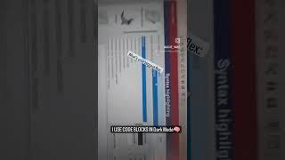 how to enable DARK MODE OF CODE BLOCKS  IDE Mind-Blown