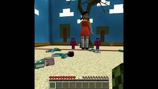 Playing Squid and MoMo in Minecraft