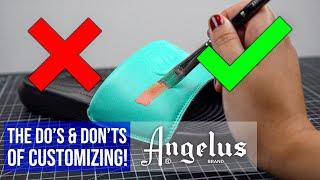 The Do's & Don'ts of Using Angelus Paints | Part 2